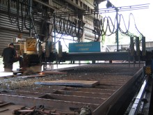 圖：門型精密CNC火燄切割機